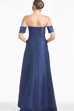 Sachin & Babi Strapless<Agyness Gown - Night Sky Nightsky