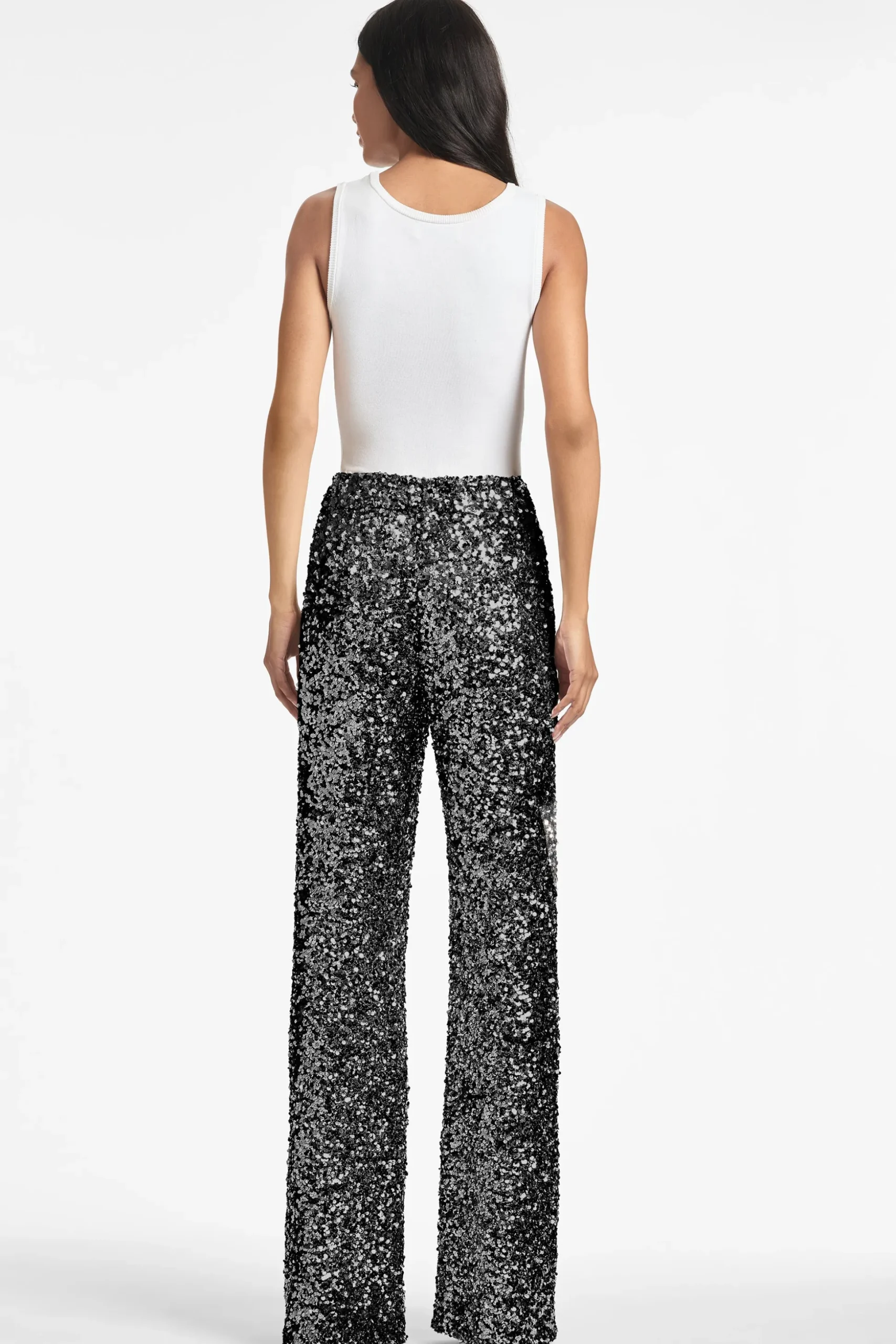Sachin & Babi Pants & Jumpsuits<Alli Pant - Black Sequins Blacksequins