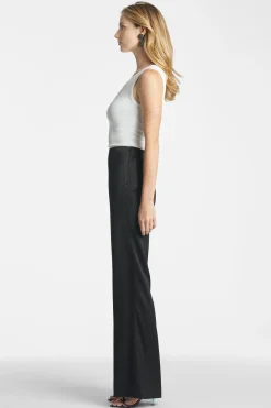 Sachin & Babi Plus Sizes|Pants & Jumpsuits<Alli Satin Pant - Black
