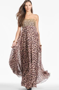 Sachin & Babi Strapless<Ames Gown - Big Cat Bigcat