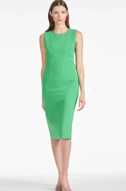 Sachin & Babi Midi<Anna Dress - Parrot Green Parrotgreen