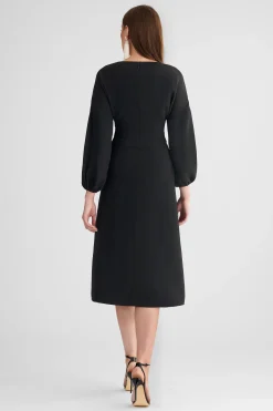 Sachin & Babi Plus Sizes|Midi<Annie Dress - Black