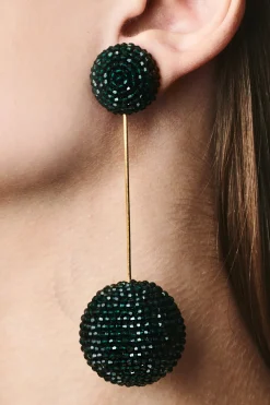 Sachin & Babi Earrings<Aria Earrings - Faceted Beads Amber