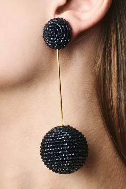 Sachin & Babi Earrings<Aria Earrings - Faceted Beads Amber