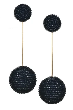 Sachin & Babi Earrings<Aria Earrings - Faceted Beads Amber