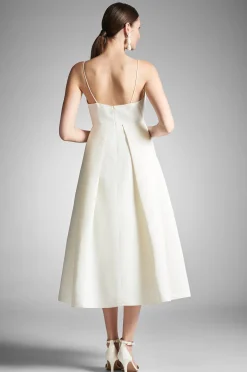 Sachin & Babi Fit & Flare|Midi<Audra Dress - Ivory