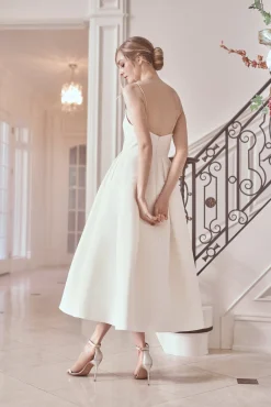 Sachin & Babi Fit & Flare|Midi<Audra Dress - Ivory