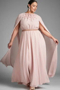 Sachin & Babi Plus Sizes|Sleeveless<Belladonna Gown - Petal
