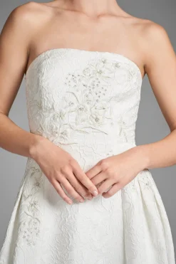 Sachin & Babi Strapless<Belle Gown - Ivory