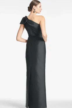 Sachin & Babi One Shoulder<Bonnie Gown - Black