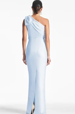 Sachin & Babi One Shoulder<Bonnie Gown - Glacial Blue Glacialblue