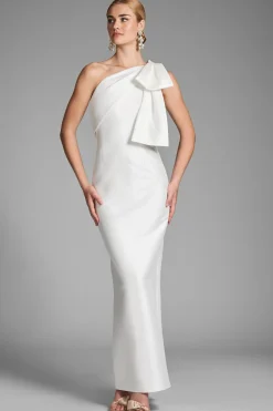 Sachin & Babi One Shoulder<Bonnie Gown - Ivory