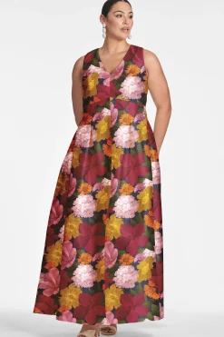 Sachin & Babi Plus Sizes|Sleeveless<Brooke Gown - Bella Bouquet Bellabouquet