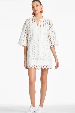 Sachin & Babi Mini<Capri Dress - White