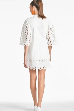 Sachin & Babi Mini<Capri Dress - White