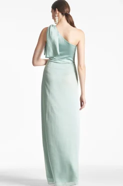 Sachin & Babi Plus Sizes|One Shoulder<Chelsea Gown - Jade