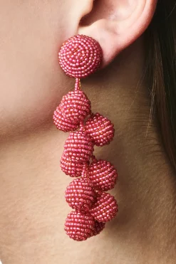 Sachin & Babi Earrings<Coconuts Earrings - Smooth Beads Gold
