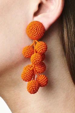 Sachin & Babi Earrings<Coconuts Earrings - Smooth Beads Gold