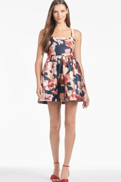 Sachin & Babi Fit & Flare|Mini<Cora Dress - Bedford Bouquet Bedfordbouquet