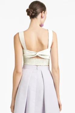Sachin & Babi Tops & Blouses<Darcy Top - - Faille Ivory