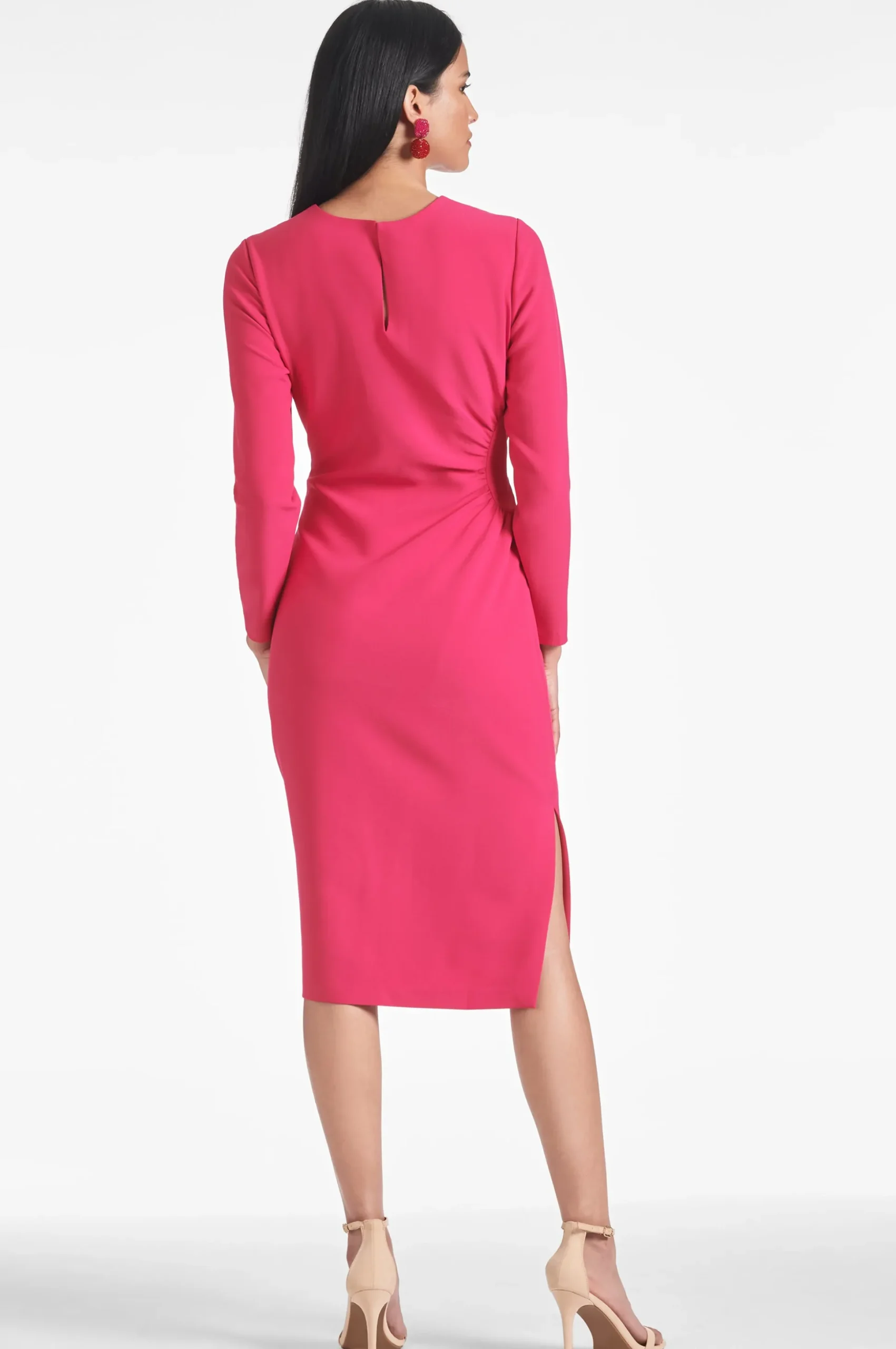 Sachin & Babi Plus Sizes|Midi<Dee Dress - Passionfruit