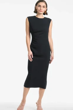 Sachin & Babi Plus Sizes|Midi<Diana Dress - Black