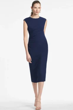 Sachin & Babi Plus Sizes|Midi<Diana Dress - Navy