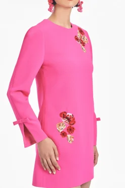 Sachin & Babi Mini<Embroidered Lily Dress - Electric Pink Electricpink