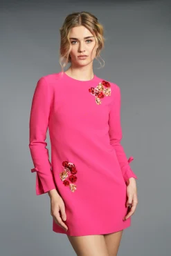 Sachin & Babi Mini<Embroidered Lily Dress - Electric Pink Electricpink