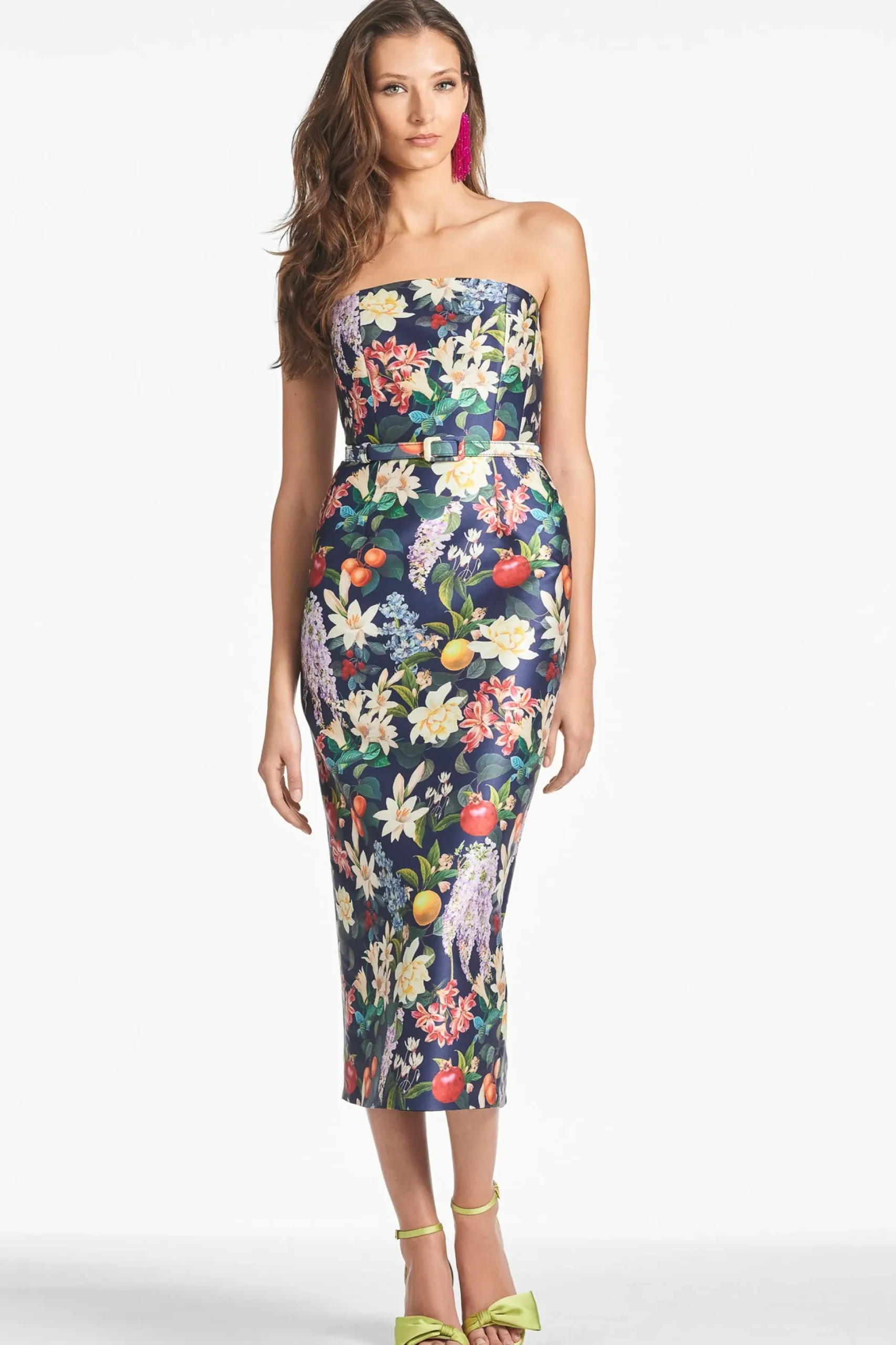 Sachin & Babi Midi<Fiore Dress - Alto Giardino Altogiardino