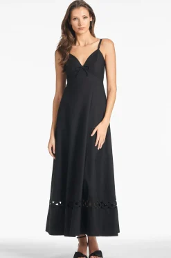 Sachin & Babi A-line|Long<Gemma Dress - Black