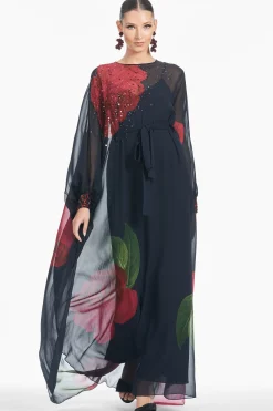 Sachin & Babi Long Sleeve<Gilda Gown - Ruby Rose Rubyrose