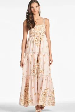 Sachin & Babi Long<Giorno Dress - Petalo Rosa Fresco Petalorosafresco