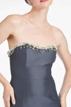 Sachin & Babi Strapless<Hedy Gown - Charcoal