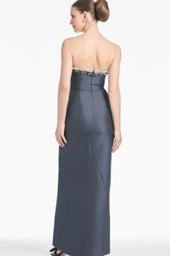 Sachin & Babi Strapless<Hedy Gown - Charcoal