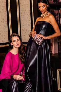 Sachin & Babi A-line|Long<Ingrid Dress - Plum