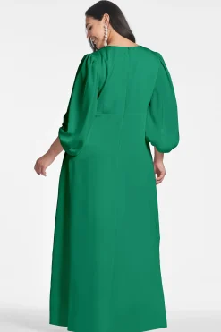 Sachin & Babi Plus Sizes<Jenny Gown - Emerald