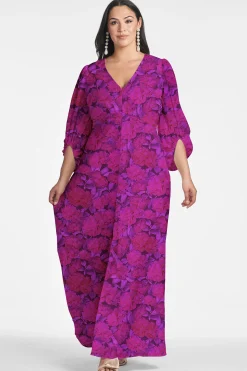 Sachin & Babi Plus Sizes<Jenny Gown - Magenta Bloom Magentabloom