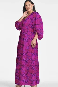 Sachin & Babi Plus Sizes<Jenny Gown - Magenta Bloom Magentabloom