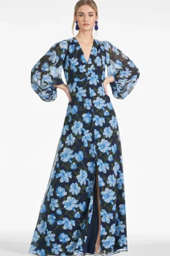 Sachin & Babi Plus Sizes<Jenny Gown - Ocean Blue Magnolia Oceanbluemagnolia