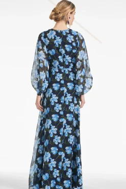 Sachin & Babi Plus Sizes<Jenny Gown - Ocean Blue Magnolia Oceanbluemagnolia
