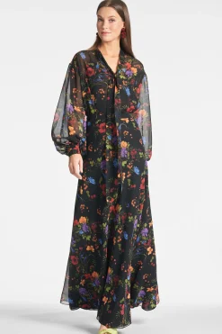 Sachin & Babi Matching Sets|Plus Sizes<Juno Skirt - Noir Wildflower Noirwildflower