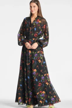 Sachin & Babi Matching Sets|Plus Sizes<Juno Skirt - Noir Wildflower Noirwildflower