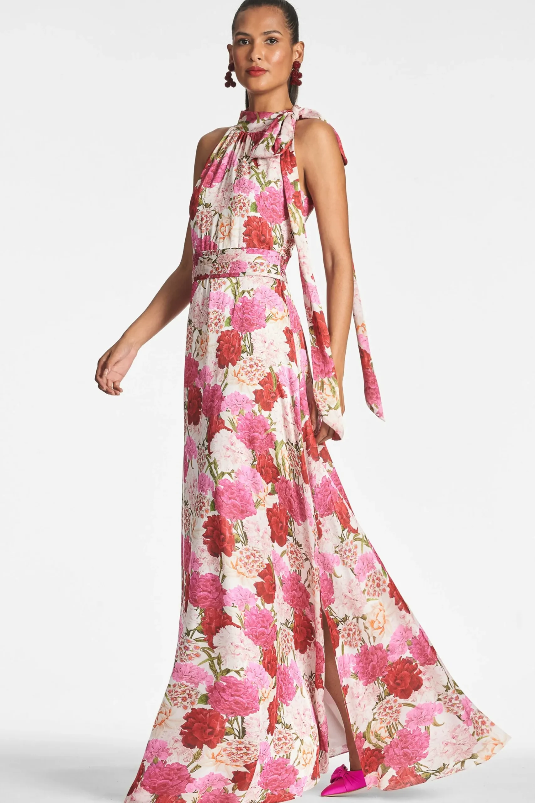 Sachin & Babi Plus Sizes|Sleeveless<Kayla Gown - Campo Di Fiore Campodifiore