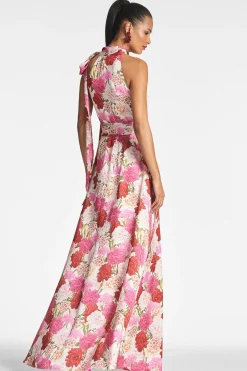 Sachin & Babi Plus Sizes|Sleeveless<Kayla Gown - Campo Di Fiore Campodifiore