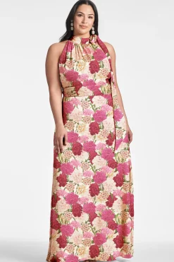 Sachin & Babi Plus Sizes|Sleeveless<Kayla Gown - Campo Di Fiore Campodifiore