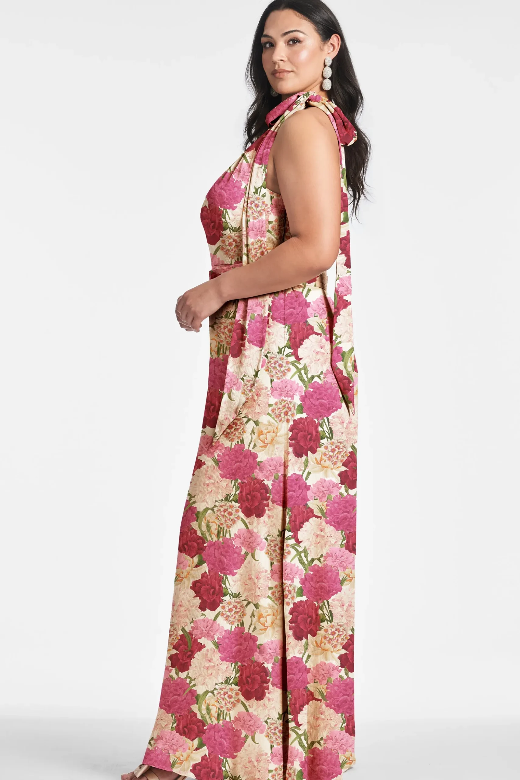Sachin & Babi Plus Sizes|Sleeveless<Kayla Gown - Campo Di Fiore Campodifiore