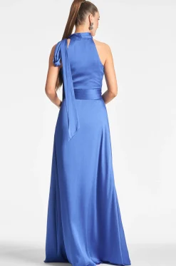 Sachin & Babi Plus Sizes|Sleeveless<Kayla Gown - French Blue Frenchblue