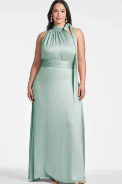 Sachin & Babi Plus Sizes|Sleeveless<Kayla Gown - Jade