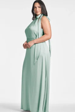 Sachin & Babi Plus Sizes|Sleeveless<Kayla Gown - Jade
